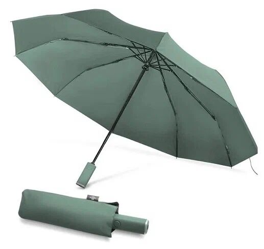Зонт Zuodu Full Automatic Umbrella Led (Green) - 9