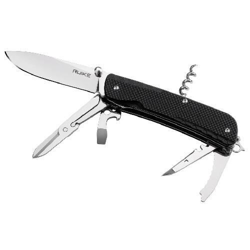 Нож multi-functional Ruike Trekker LD31-B черный - 6