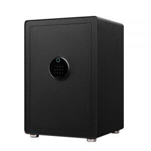 Умный электронный сейф со сканером отпечатка  CRMCR Cayo Anno Iron Safe Box (BGX-X1-60MP) black - 1