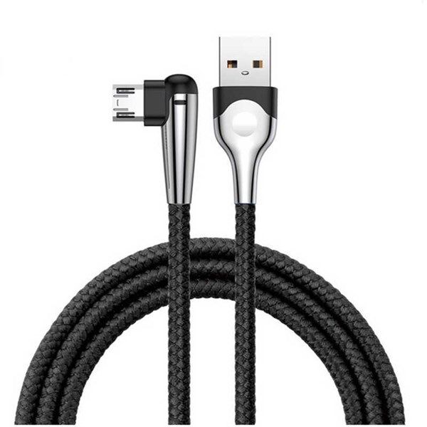 Кабель Baseus MVP Mobile Game Cable USB For Micro 1.5A 2m (Black/Черный) - 1