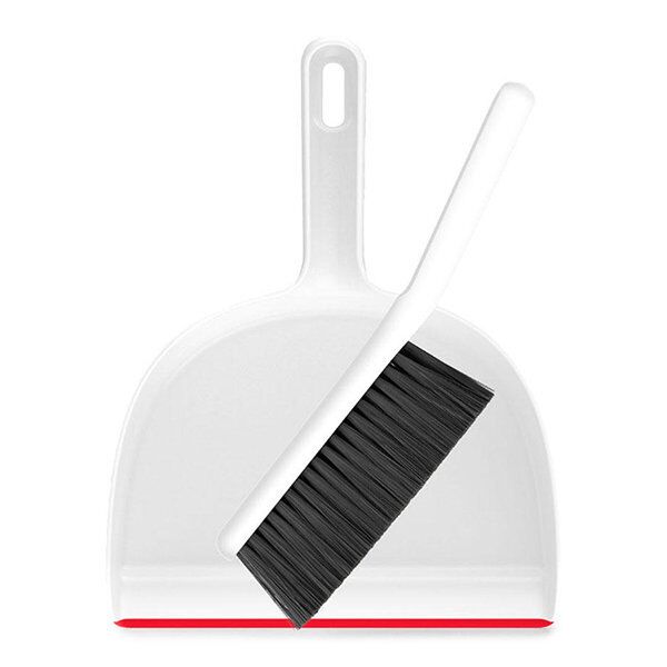 Набор щетка и совок iCLEAN Mini Broom Combination YZ-02 (White) - 1