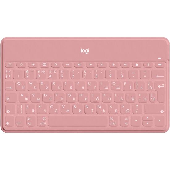920-010122 Клавиатура Logitech Keyboard Keys-To-Go BLUSH PINK - 3