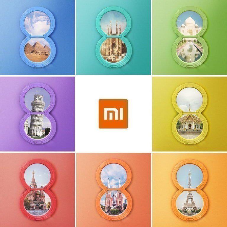 Mi 8 будет доступен в 8 странах мира