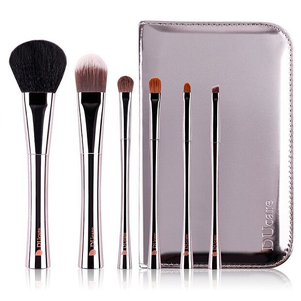 Набор кистей для макияжа DUcare Exquisite High-end Makeup Brushes (6шт) (U602-B-XM) - 4