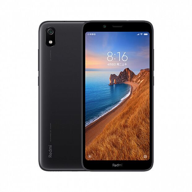 Смартфон Redmi 7A 16GB/2GB (Black/Черный) - 1