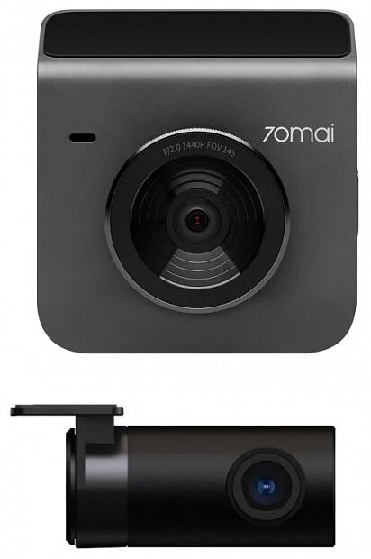 Видеорегистратор 70MAI Dash Cam A400 + Rear Cam Set (A400-1) (Black) RU - 1