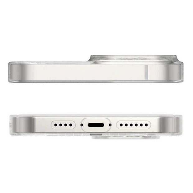Чехол BASEUS Crystal Magnetic для iPhone 13 Pro 6.1, прозрачный - 5