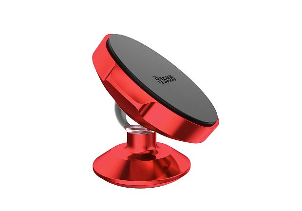Держатель для смартфона Baseus Small Ears Series Magnetic Bracket (Vertical) (Red/Красный) - 5