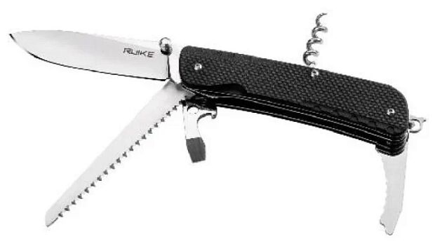 Нож multi-functional Ruike LD32-B черный - 4