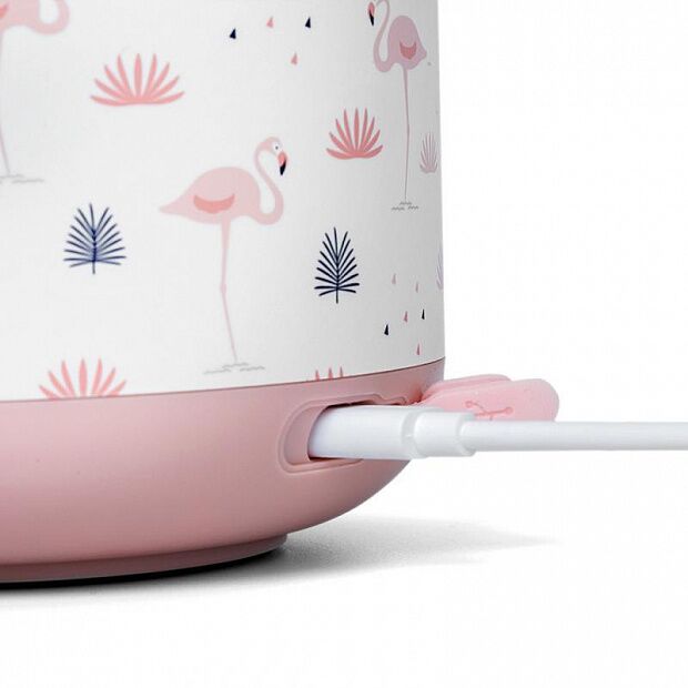 Термотарелка для еды Xiaomi Luxury court Intelligent Constant Temperature Food Bowl (Pink/Розовый) - 5