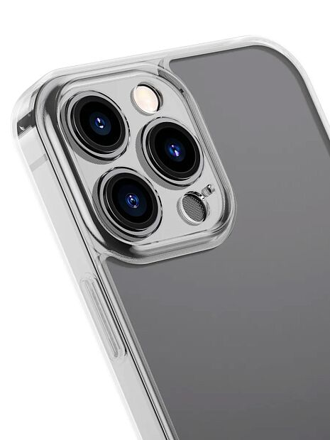 Чехол BASEUS Crystal Magnetic для iPhone 13 Pro Max 6.7, прозрачный - 4