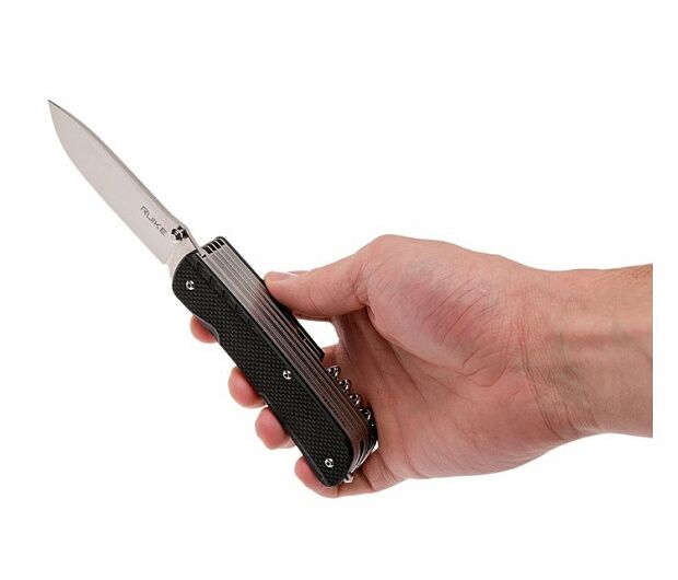 Нож multi-functional Ruike LD51-B черный - 5