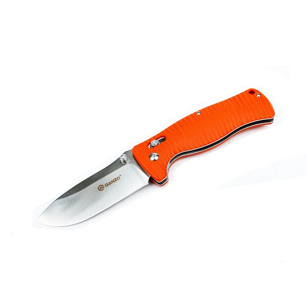 Нож Ganzo G720 оранжевый, G720-O - 33