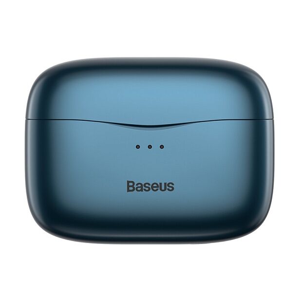 Беспроводные наушники BASEUS SIMU S2, Bluetooth, 45 мАч, синий - 5