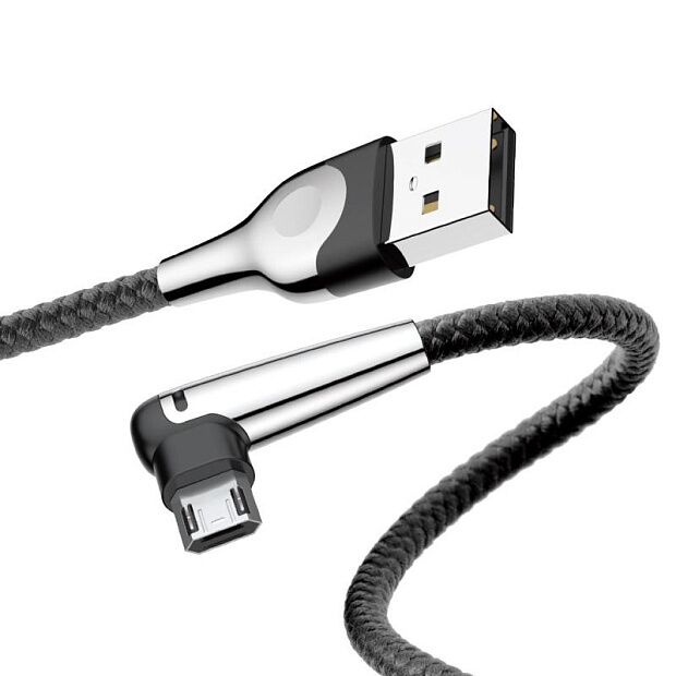 Кабель Baseus MVP Mobile Game Cable USB For Micro 1.5A 2m (Black/Черный) - 2