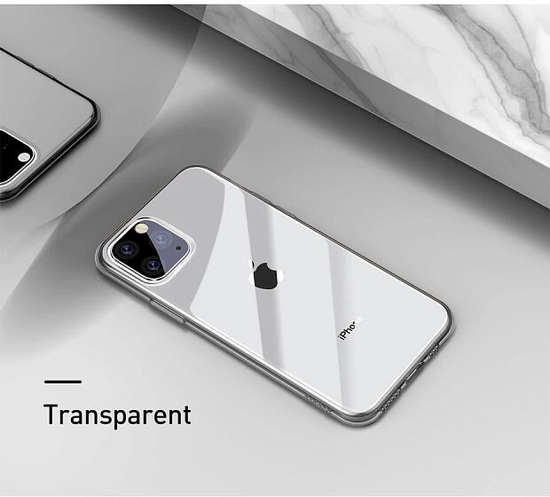 Чехол BASEUS ARAPIPH58S-02 для iPhone 11 Pro, прозрачный - 6