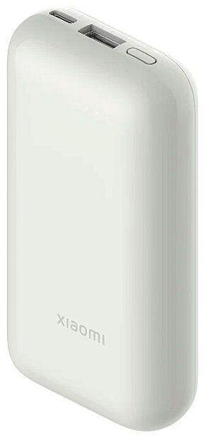 Внешний аккумулятор повербанк (powerbank) Xiaomi 33W 10000mAh Pocket Edition Pro (PB1030ZM) , Белый - 1