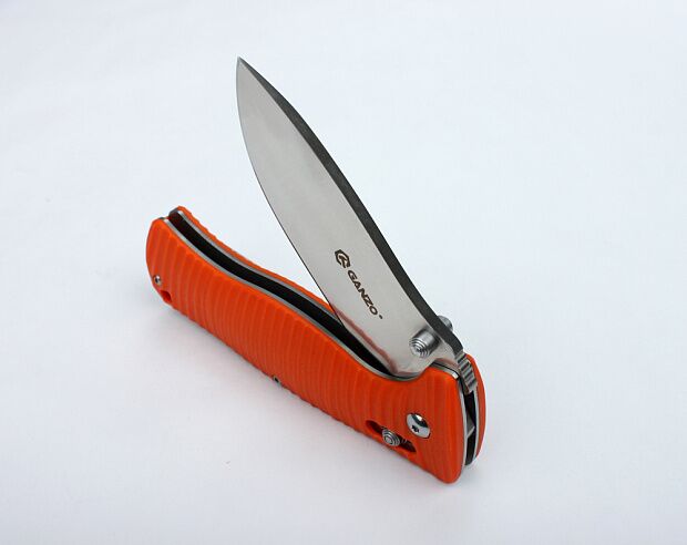 Нож Ganzo G720 оранжевый, G720-O - 15