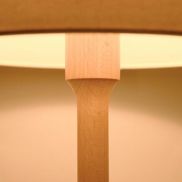 Настольная лампа Xiaomi Beladesign Original Wood Table Lamp L1522 (Brown/Коричневый) - 4