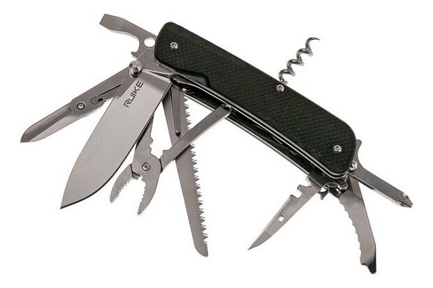Нож multi-functional Ruike LD51-B черный - 1