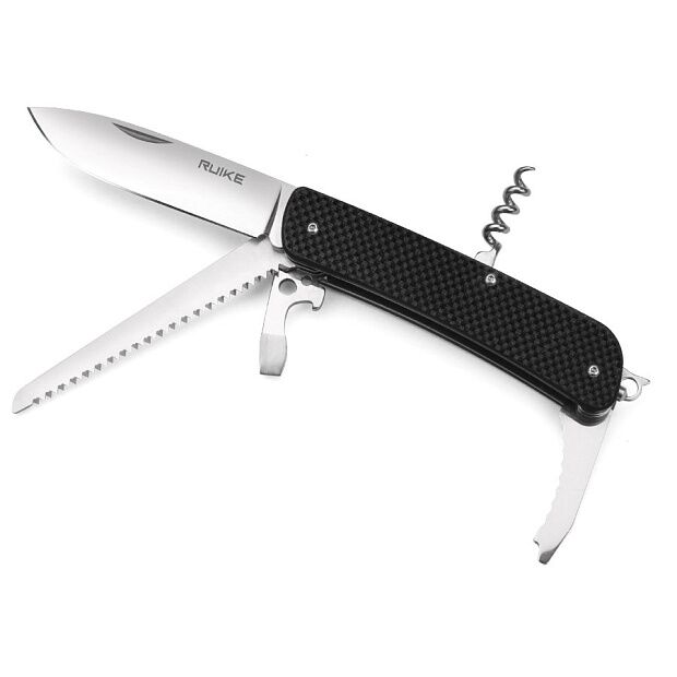Нож multi-functional Ruike L32-B черный - 1