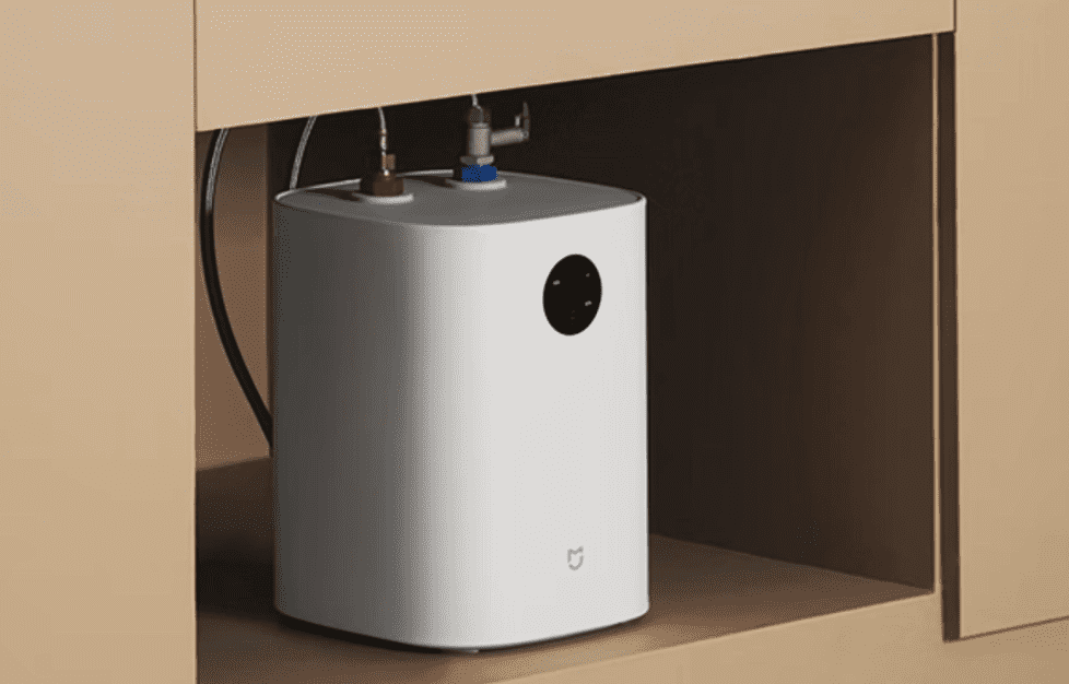 Пример установки водонагревателя Mijia Smart Kitchen 7L S1 