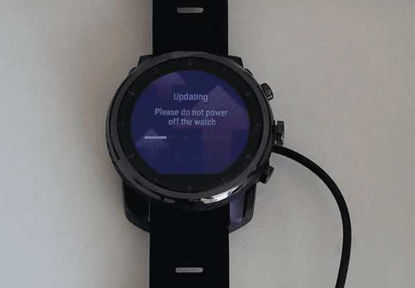 Процесс загрузки прошивки на часы Xiaomi Amazfit Stratos Smart Sport Watch 2