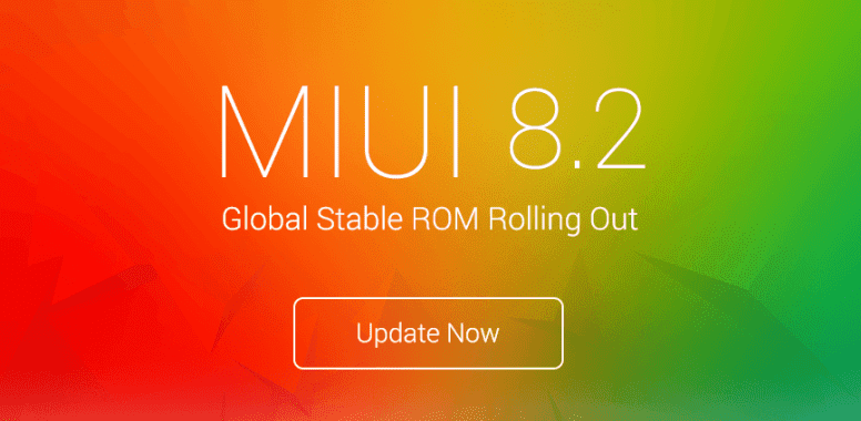 MIUI 8.2 Global Stable