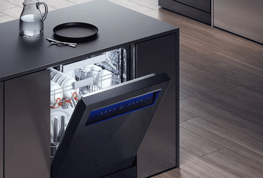 Дизайн посудомоечной машины Mi Smart Single-Embedded Dual-Use Dishwasher 16 Sets P1