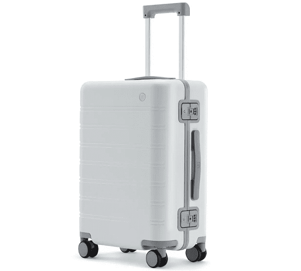 Чемодан NINETYGO Manhattan Frame Luggage  20 белый - 2