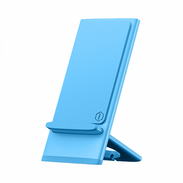 Беспроводное зарядное устройство Xiaomi Zoe Vertical Wireless Charger (Blue/Голубой) - 1