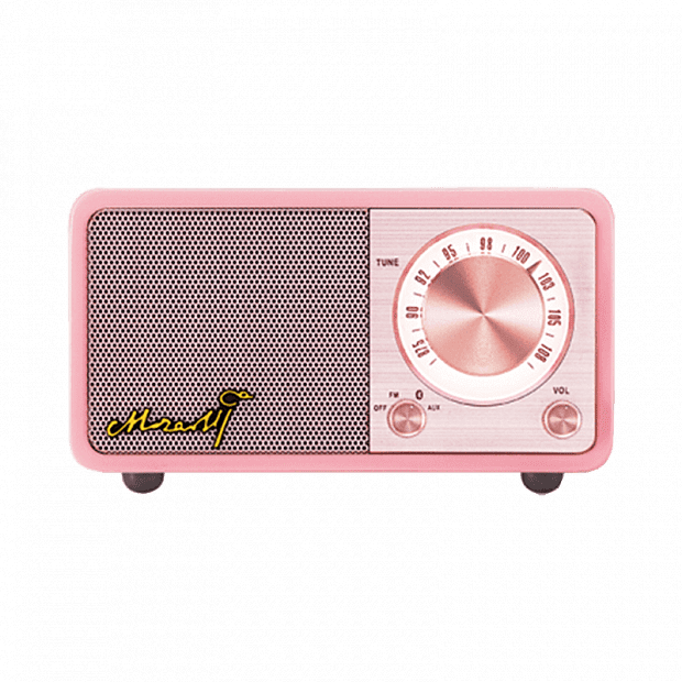 Xiaomi Sangean Into Mozart Retro Portable Speaker Radio (Pink) 