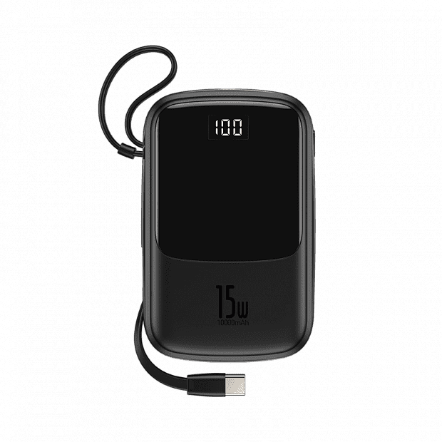 Внешний аккумулятор Baseus Q Digital Power Bank With Digital Display 5800mAh (Black/Черный) 