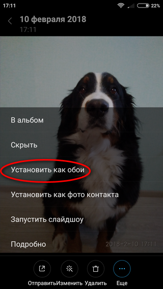Выбор фотографии для заставки Установка фотографии в качестве фона рабочего стола