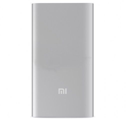 Xiaomi Mi Power Bank 5000 mAh Slim (Silver) - 1