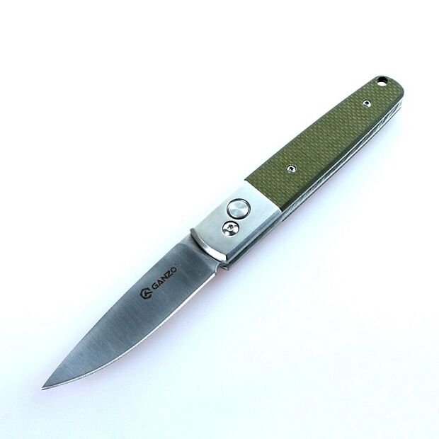 Нож Ganzo G7211 зеленый, G7211-GR - 2