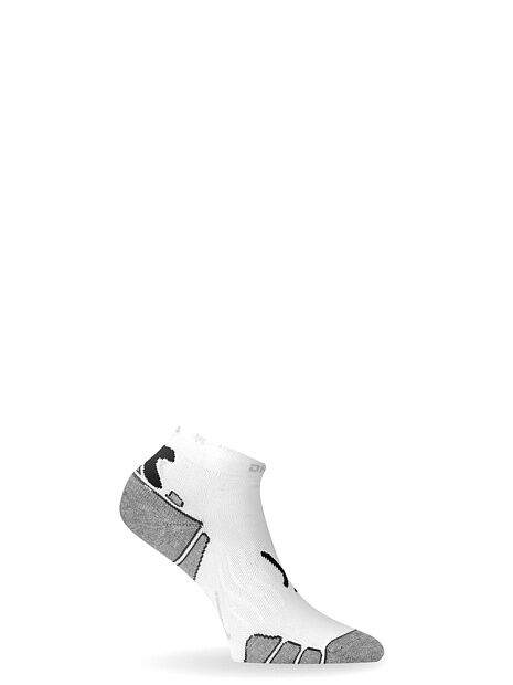 Носки Lasting RUN 009, microfiberpolypropylene, белый с черной полоской, размер L (RUN009-L) - 2