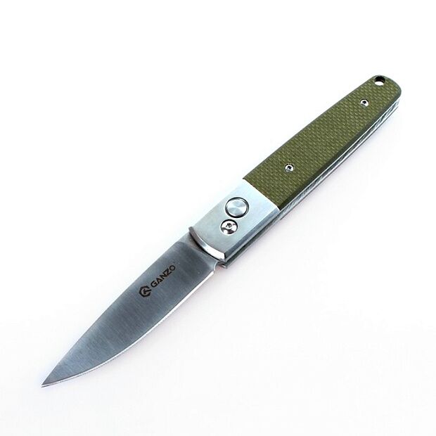 Нож Ganzo G7211 зеленый, G7211-GR - 3