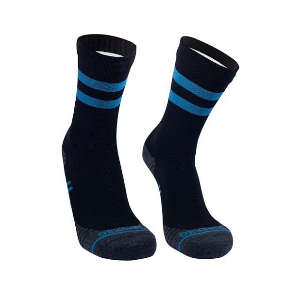 Водонепроницаемые носки DexShell Running Lite с голубыми полосками L (43-46), DS20610BLUL - 5