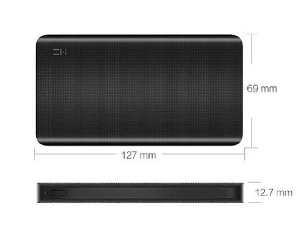 Xiaomi ZMI Two-Way Fast Charge Power Bank 10000 mAh (Black/Черный) - 8