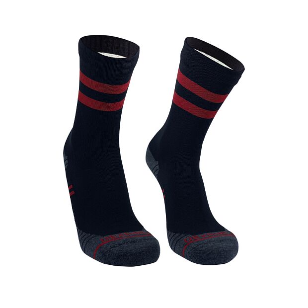 Водонепроницаемые носки DexShell Running Lite с красными полосками S (36-38), DS20610REDS - 1